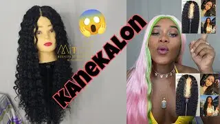 Peluca Rizada larga con kanekalon | Yasmin Cortes  #kanekalon #hair #cabello #pelucas