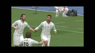 cristiano classic goal against barcelona #pes #realmadrid #football #gaming #efootball #reels #cr7