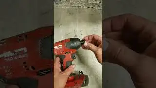Как отремонтировать ударный гайковерт Hilti SID 4A22 с неисправным патроном.