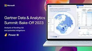 Gartner Analytics and BI Bake-off 2023: Analysis of Flooding and Flood Mitigation
