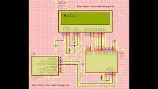 how to interface LCD using PIC12F675  include keil(c code and hex )and Proteus simulation