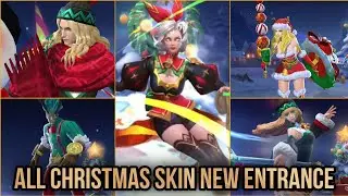 BEFORE & AFTER ALL CHRISTMAS SKIN REVAMP | MOBILE LEGENDS