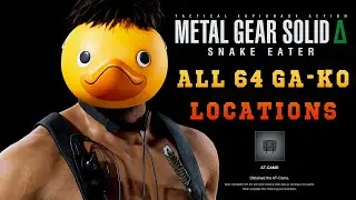 IT'S DUCK SEASON - All 64 GA-KOs | Metal Gear Solid Delta: Snake Eater