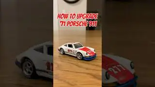 How to CUSTOMIZE HOTWHEELS PORSCHE 911🔥#car #hotwheels #cars #diecast #jdm #porsche#gt3#diy #custom