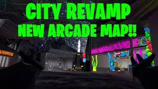 Gorilla Tag NEW ARCADE MAP + CITY REVAMP!!