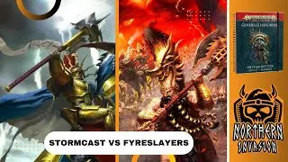 Stormcast Eternals Vs Fyreslayers (2000pts): Age of Sigmar Battle Report
