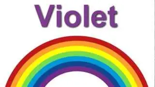 Speak English, Learn English, - English Words - 7 Colours of a Rainbow ~Colors Of a Rainbow