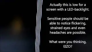 How to measure the frequency your monitor uses to dim the backlight