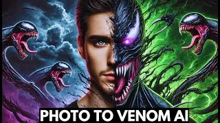 Turn Any Photo Into Venom with This AI Tool!          #venom #venomthelastdance #ai