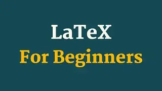 Учебное пособие по LaTex для начинающих