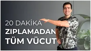 Evde ZIPLAMADAN TÜM VÜCUT Antrenmanı | Yeni başlayanlar için uygun | 20 Dakika