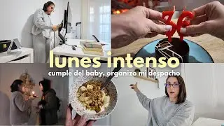 un lunes conmigo | 🎂 cumplea&ntilde;os de Nacho y 🎥 mucho trabajo