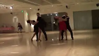 Mr. John, Ms. Kelsey with Ms. Sabrina Moretti & Mr. Daniel Skyler - Salsa