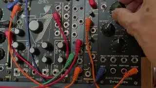 Erica Synths Spring Reverb as a sound source