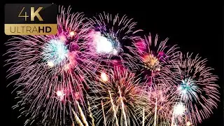 4K Diwali Firework burning background in the sky, diwali background free stock footage #diwali2022