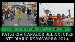 PATXI CIA GANADOR DEL XXI OPEN BTT DIARIO DE NAVARRA 2014