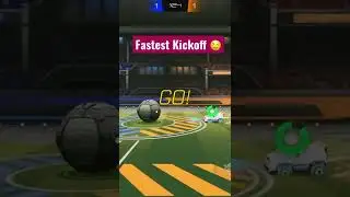 FASTEST Kickoff in Rocket League Sideswipe **Wave Dash**