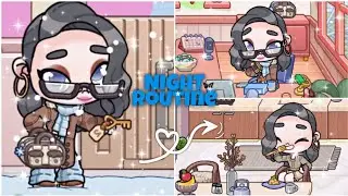 WINTER NIGHT ROUTINE AS A PRINCIPAL//AVATAR WORLD// ASMR// ROLE PLAY