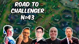 Road to Challenger Mapa 43 Xokas, Werlyb, knekro, Shiro y Javierlol