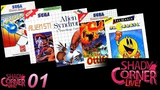Sega Master System Games Ep1 - Shady Corner LIVE!