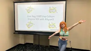Just Say YES!!! Pop Culture Improv 101 with Ally.art3 at Castle Point Anime Convention 2025