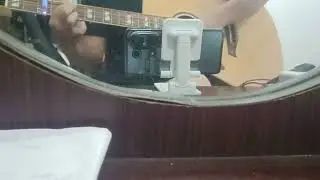 Cua tshuab paj poob es kuv thiab quaj #cover guitar #music 