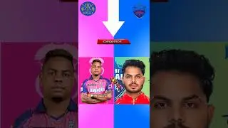 RR Vs DC team comparison #ipl #rr #dc #cricket #ipl2025 #klrahul #sanjusamson #playing11 #iplnews