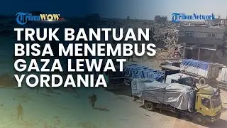 Truk Bantuan Kemanusiaan Bisa Menembus Gaza Lewat Jalur Yordania