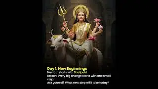 Day 1 : New Beginning l Navratri Special l @learnwithus13