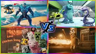 Tiles hop 🆚 Brainrad Reger 🆚 Brainrad🏎 🚢✈️🆚 Monstor👹 🆚 Minekrafd🎬 🆚