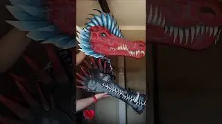 Comparison Between Riptide and Lockjaw :3 #ScarOfLove #dragonpuppet #cool #art #Comparison #puppet
