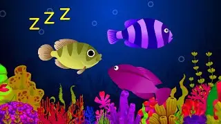 Calming Meditation Music Under Sea Animation for Lullaby Baby Sleep Music #341