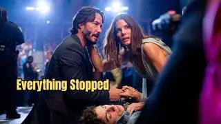 A Fan Collapsed On Stage &mdash; Keanu Reeves And Sandra Bullock Stopped Everything To Help