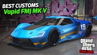 GTA 5 Online - DLC Vehicle Customization - Vapid FMJ MK V (Ford GT Mk IV)