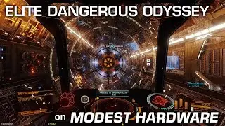 MHW50 - Modest PC running Elite Dangerous: Odyssey. Docking at Eudaemon.