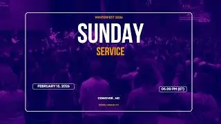 Winterfest 2026, Sunday Service,