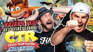 Nolan North & Troy Baker Take Play Crash Team Racing Nitro-Fueled LIVE!