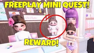 FREEPLAY MINI QUEST! Unlock Exclusive LANA'S DOLL in Dress To Impress | ROBLOX