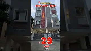 Flats for sale in Chennai City | 29 Lakhs Onwards