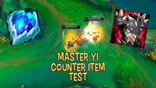 Master yi counter item test