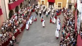 Diana 2009 dels Bequeteros de Cocentaina a la Plaça de l'Ajuntament