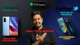 Spotify podcast subscription| Mi 11x pro prebooking| oppo smart tags | Asus zenphone 8 launc| Hindi