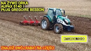 🔴LIVE  -  ORKA CHIŃSKIM CIĄGNIKIEM AUPAX 5140 I PRODUKTY ZE SKLEPU CZĘŚCI