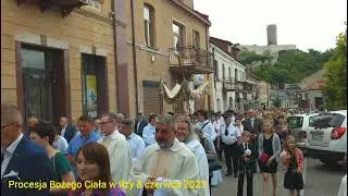 Procesja Bożego Ciała w Iłży 8 czerwca 2023 roku.