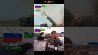 BM-30 Smerch Multiple Rocket Launcher vs BM-21 Grad | Heavy vs Mass Rocket Firepower & Cost!