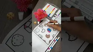 ✨Relaxing Art Time-Lapse #shorts #asmr #satisfying #coloring #art #shortsfeed