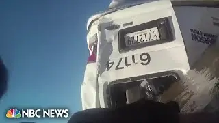 WATCH: Man saved from submerged vehicle after officers and citizen find him