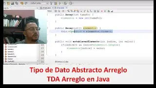¡Aprende a crear un TDA de arreglo en Java en 10 minutos!