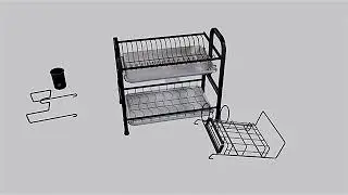 Dish rack