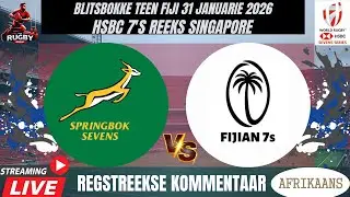 Springboks 7's vs Fiji 7's 2026 Live Commentary In Afrikaans